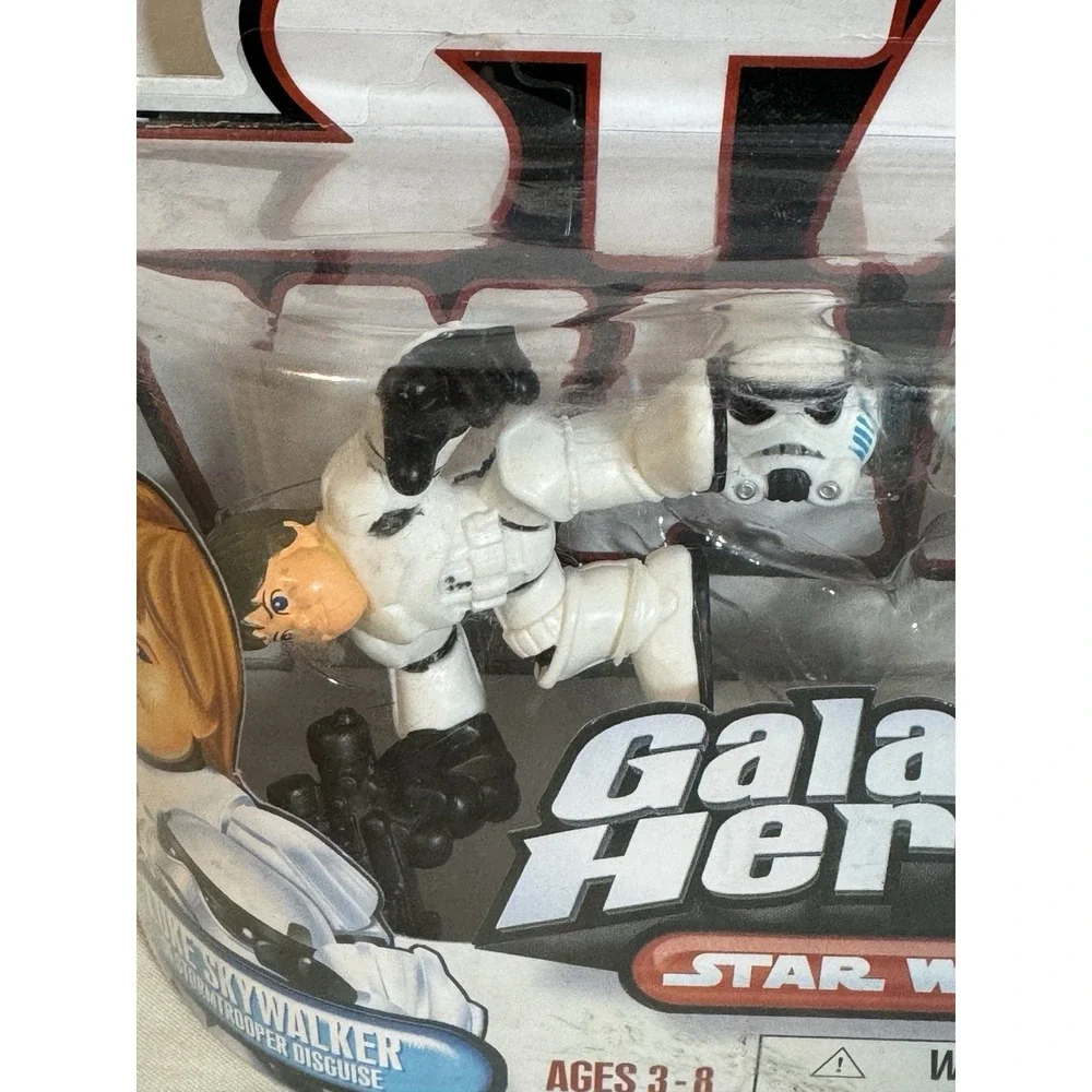 Star Wars Galactic Heroes Luke Skywalker & Han Solo Stormtrooper Disguise 2 Pack